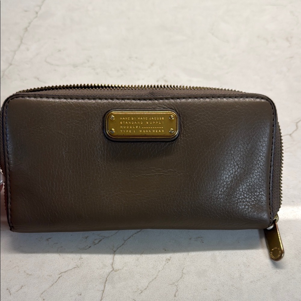 Marc by Marc Jacobs Brown Leather Wallet